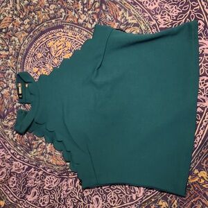 Emerald green tank top